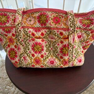 Vera Bradley Large Miller Tote - Retired Folkloric Pattern